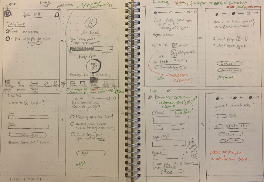 Sketches — Onboarding