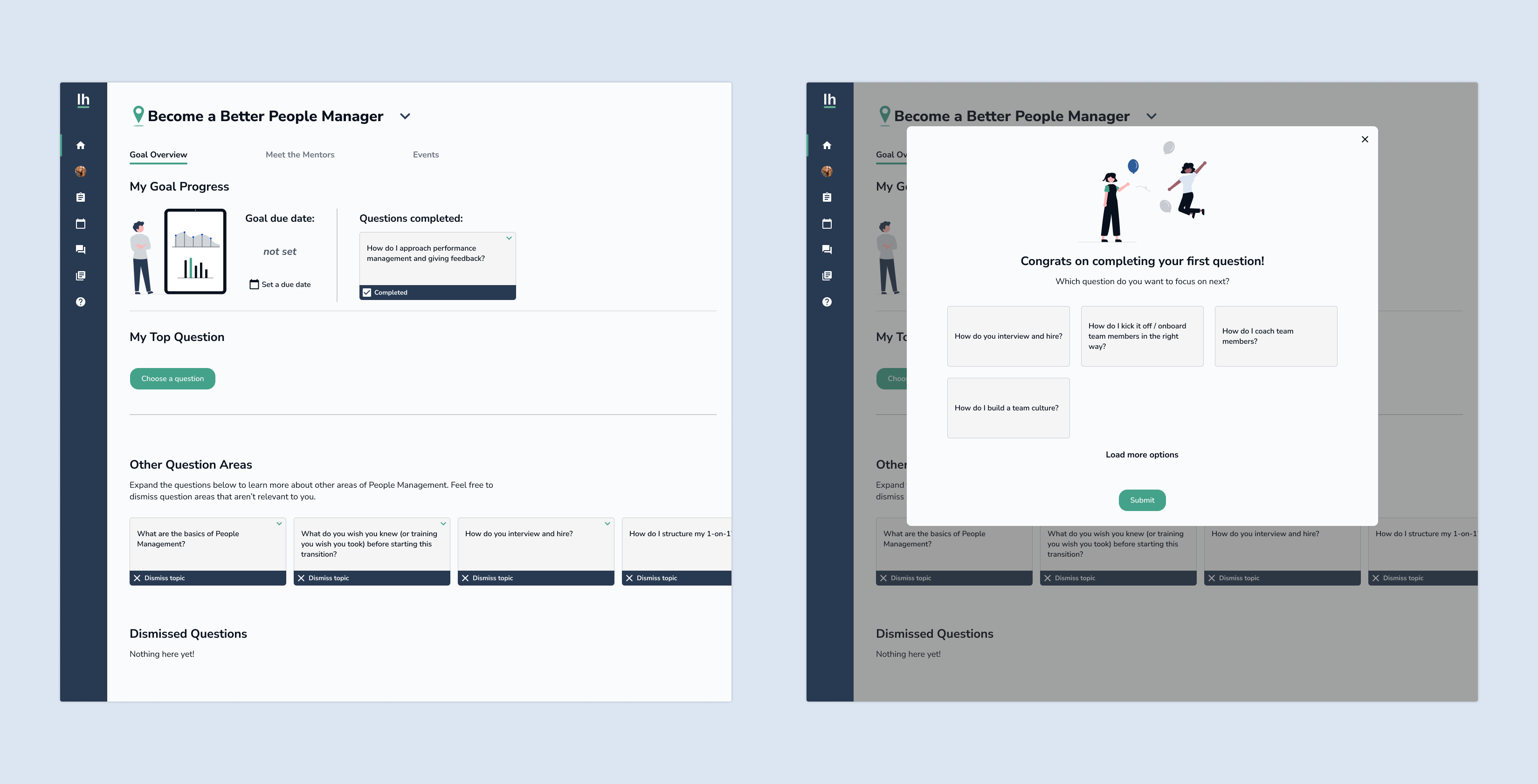 People Manager dashboard v3